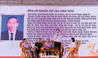 Chuỗi hoạt động kỷ niệm 95 năm cao trào cách mạng Xô viết Nghệ Tĩnh