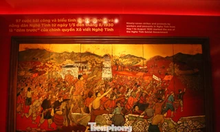 Nhìn gần hiện vật quý về phong trào Xô viết Nghệ Tĩnh