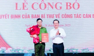 Giám đốc Công an tỉnh Nghệ An nhận thêm nhiệm vụ