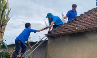 5.000 thanh niên tình nguyện tham gia khắc phục hậu quả sau bão