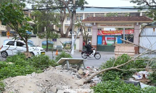 Gần 2ha đất vàng thành bãi rác, án ngữ ngay trước trường học ở Nghệ An