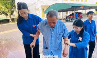 Hơn 200 suất cơm miễn phí tiếp sức thân nhân liệt sĩ lấy mẫu ADN