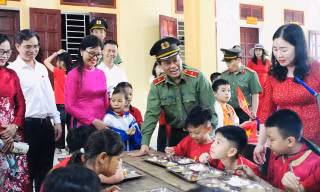 Bộ Công an xây trường học hơn 70 tỷ đồng ở Nghệ An