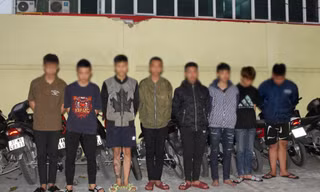 Truy dấu chiếc xe bị mất, công an bắt gọn nhóm trộm cắp