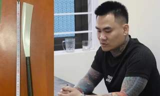 Tạm giữ hình sự đối tượng cầm dao xông vào quán cà phê chém người