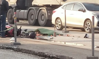 Va chạm xe đầu kéo, hai bà cháu tử vong