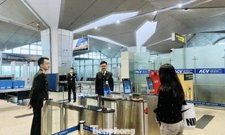 Áp dụng nhận diện sinh trắc học từ 'A đến Z' tại sân bay Vinh 