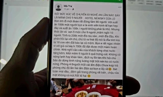 Xôn xao vụ việc khách sạn ở Cửa Lò bị nhóm sinh viên tố 'chặt chém'