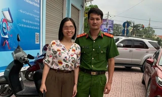 Đại úy công an bất ngờ nhận được nửa tỷ đồng vào tài khoản