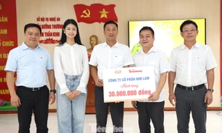 Công ty CP Him Lam, Báo Tiền Phong tri ân các thương, bệnh binh ở Nghệ An
