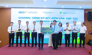 BIDV và Quỹ Cộng đồng phòng tránh thiên tai trồng 240.000 cây xanh tại Đồng bằng sông Cửu Long