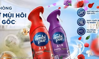 Giải pháp từ xịt phòng Ambi Pur giúp khử mùi hôi tận gốc