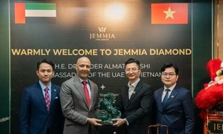 Jemmia Diamond đón Đại sứ UAE, khẳng định cầu nối thương mại và “Kim cương vượng khí”