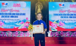Đề cử Giải thưởng Gương mặt trẻ Việt Nam tiêu biểu năm 2025: Lê Văn Thiện