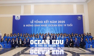 Bùng nổ và giàu cảm xúc Lễ tổng kết 2025 và mừng sinh nhật Ocean Edu 19 tuổi