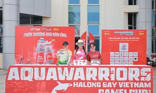 Camel Beer tiếp sức bản lĩnh cho hàng ngàn chiến binh tại Aqua Warriors Halong Bay 2026