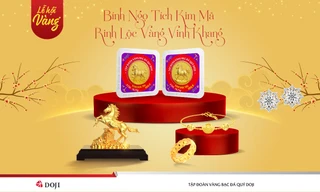 DOJI ra mắt BST Vàng 24k Kim Mã mừng Xuân Bính Ngọ 2026