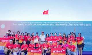 HDBank Runners và dấu ấn bền bỉ tại Tiền Phong Marathon 2026