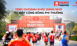Giải Marathon Quốc tế Hà Nội Techcombank 2026: Giải chạy biểu tượng của Hà Nội