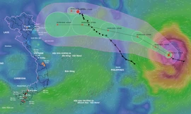 Bão Ragasa tăng cấp rất nhanh, diễn biến khó lường