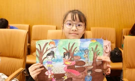 Cuộc thi vẽ tranh ‘Sân chơi xanh cho tương lai em’