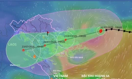 Bão mạnh trở lại trên vịnh Bắc Bộ, dự báo cực kỳ nguy hiểm