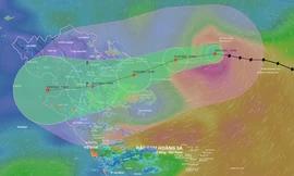 Bão diễn biến bất lợi, có thể giật cấp 14 ở ven biển Quảng Ninh – Thanh Hoá