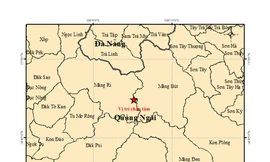 Quảng Ngãi xảy ra động đất 4.9 độ, gây rung chấn ở nhiều tỉnh