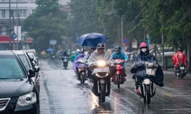 Miền Bắc tiếp tục mưa lớn