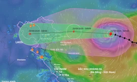 Siêu bão Ragasa hướng về Quảng Ninh - Hải Phòng, rủi ro thiên tai cấp 3
