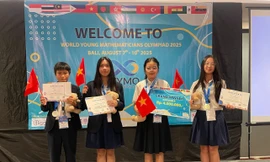 Học sinh Việt Nam giành 4 huy chương tại Olympic nhà Toán học Trẻ Thế giới (WYMO) 2025