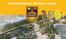 Đại học Quốc gia Hà Nội thuộc top 10,3% cơ sở giáo dục hàng đầu châu Á