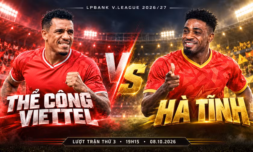 Nhận định Thể Công Viettel vs Hà Tĩnh, 19h15 ngày 8/10: Chờ sức bật ở Hàng Đẫy 