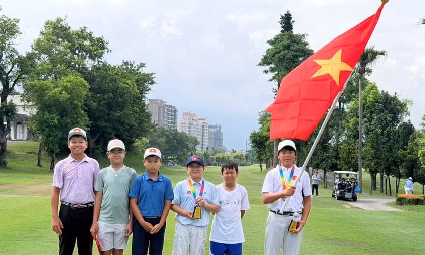 Golf trẻ Việt Nam ghi dấu ấn tại Taiwan Junior Golf Championship 2026