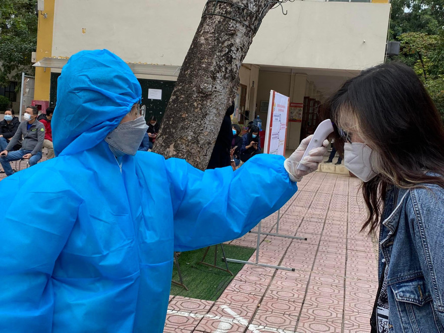 Nhiều trường đã tổng vệ sinh, sẵn sàng đón học sinh đi học trở lại. 