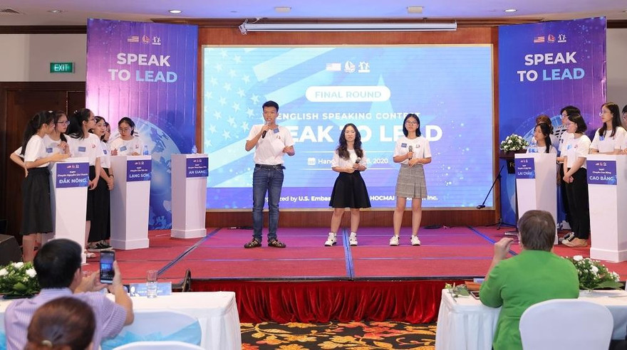 Cuộc thi thu hút sự tham gia của học sinh các trường THPT. 