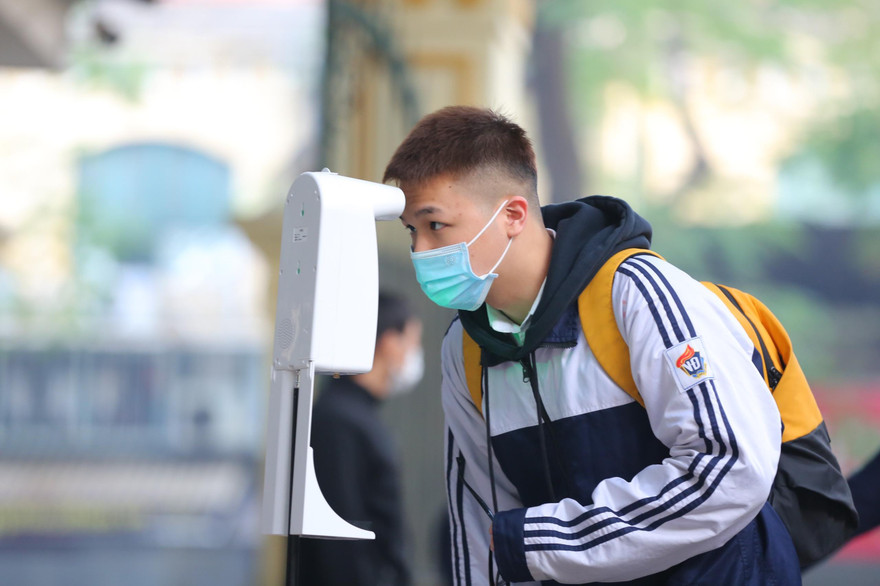 Hà Nội: Một quận cho học sinh dừng học trực tiếp từ 13/12. (ảnh: Trọng Tài)