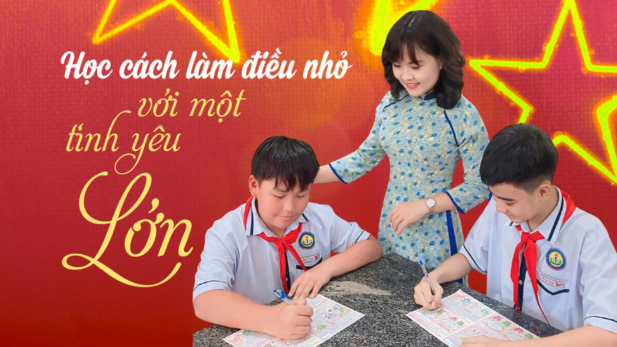 Học cách làm điều nhỏ với một tình yêu lớn