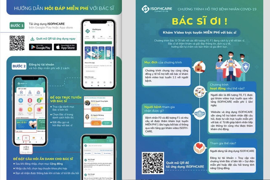 Hàng nghìn bác sĩ cùng thiết lập mạng lưới tư vấn, khám bệnh trực tuyến miễn phí