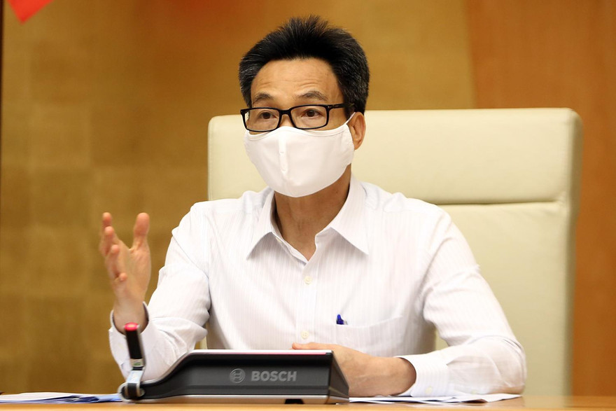 Phó Thủ tướng Vũ Đức Đam chủ trì cuộc họp chiều 19/5