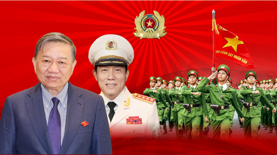 Lực lượng công an tiên phong trong cuộc cách mạng tinh gọn bộ máy