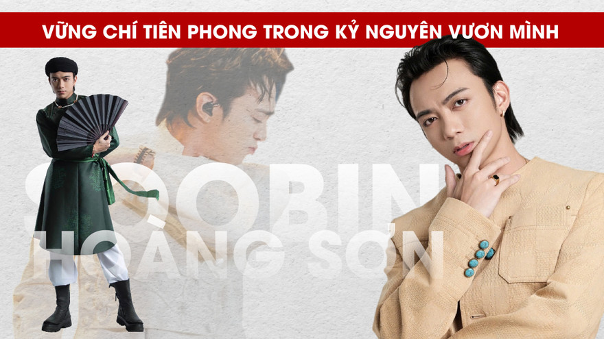 SOOBIN Hoàng Sơn: Chất liệu truyền thống là điểm tựa trên hành trình 'vượt ngàn chông gai'