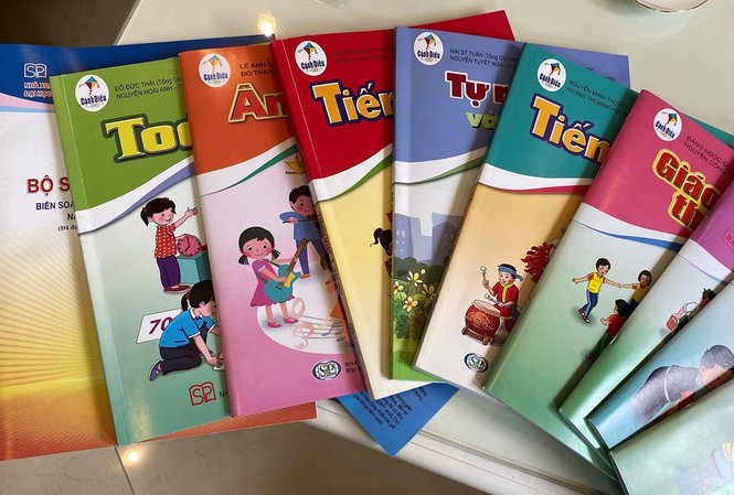 SGK chương trình GDPT mới lớp 1 năm nay. 