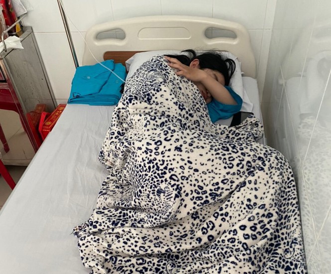 Học sinh Y. hiện đang được điều trị tại bệnh viện ở TP HCM. 