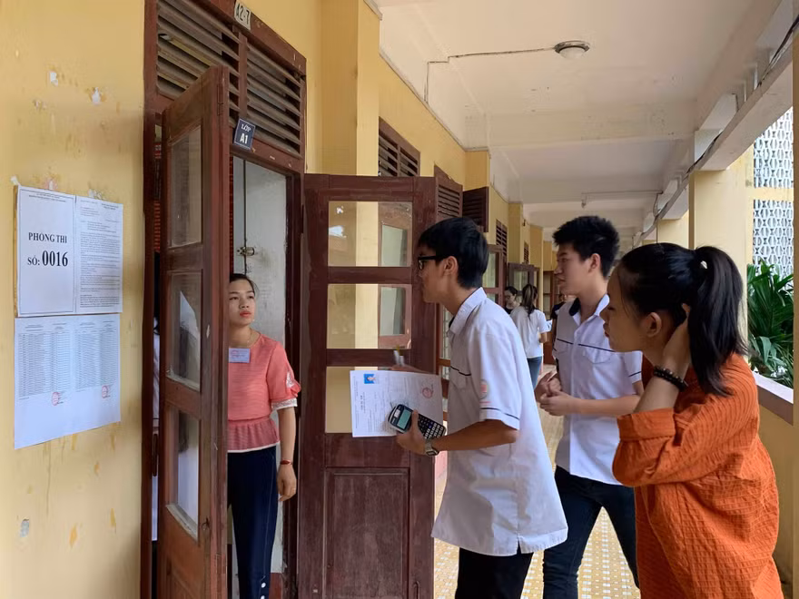 Điểm tiếng Anh năm nay có mức điểm cao hơn nhiều so với những năm trước