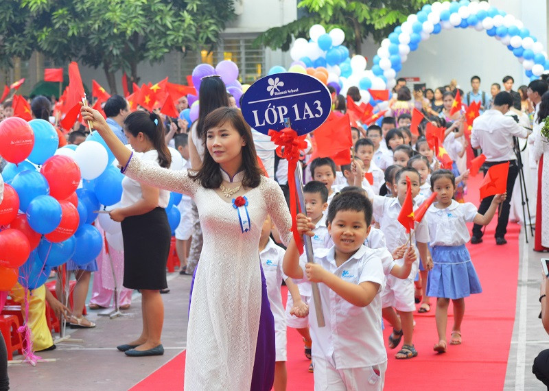 Học sinh Trường tiểu học Ban Mai School
