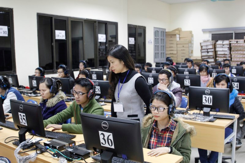 Các phần thi được đánh giá theo thang điểm từ 0-25 điểm.