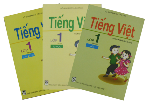 SGK Tiếng Việt 1- Công nghệ trước đó đã được giảng dạy ở nhiều trường 