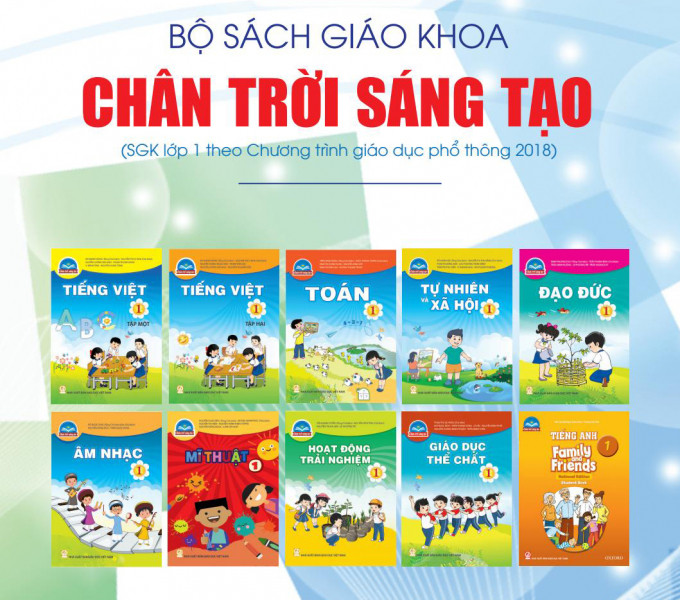 Có tới 80% trường tiểu học ở TP HCM chọn bộ sách Chân trời sáng tạo để dạy học. 
