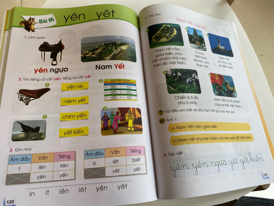 Bài 66 SGK lớp 1 mới của NXB ĐH Sư phạm TP HCM